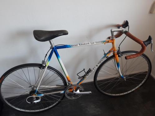 2 Zullo Rabobank stalen vintage / retro racefietsen.Mt 55/60, Fietsen en Brommers, Fietsen | Racefietsen, Gebruikt, Heren, Overige merken