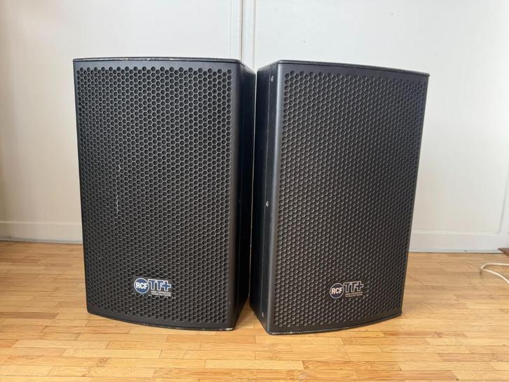 RCF TT08-A 750Watt Actieve Speakers, Audio, Tv en Foto, Luidsprekers, Front, Rear of Stereo speakers, 120 watt of meer, Overige merken
