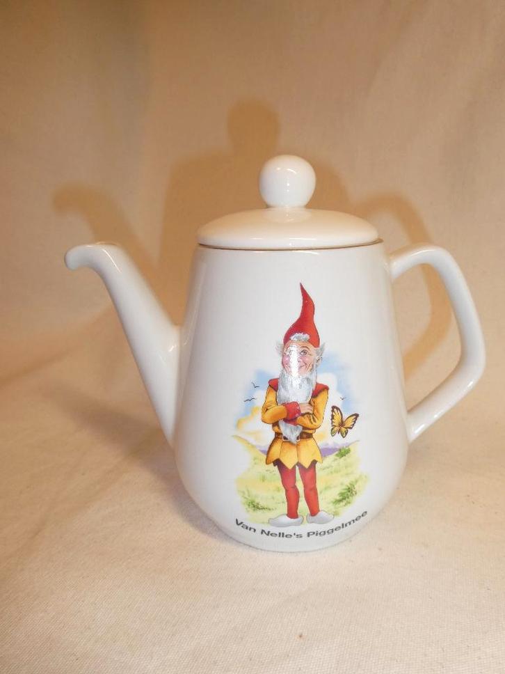 Van Nelle's Piggelmee koffiepotje, Verzamelen, Overige Verzamelen, Gebruikt, Ophalen of Verzenden