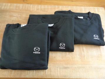 3 x Mazda Trui sweater - maat XL - Kleur Zwart - Nieuw  beschikbaar voor biedingen