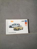 Gebruikershandleiding voor PEUGEOT 206   1998/2006, Auto diversen, Handleidingen en Instructieboekjes, Ophalen of Verzenden