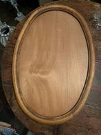 Ovale Houten Lijst, Ophalen, Gebruikt, 75 tot 100 cm, 50 tot 75 cm