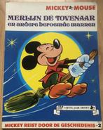 MICKEY MOUSE - MERLIJN DE TOVENAAR EN ANDERE BEROEMDE, Eén stripboek, Ophalen of Verzenden, Zo goed als nieuw