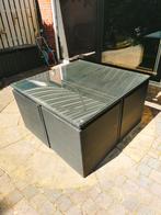 Keurige tuinset 130x130x70 inclusief kussens, Tuin en Terras, Tuinsets en Loungesets, Ophalen, Gebruikt