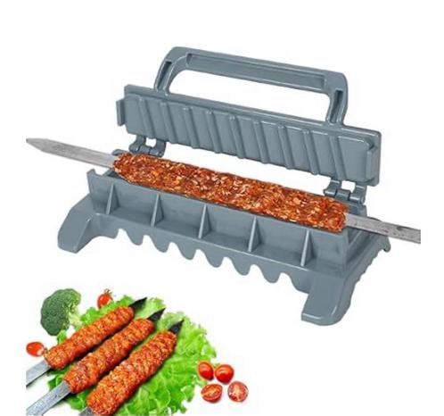 Kebab maker - Koobideh - Adana & Sis Kebab - Incl. 6 Spiezen, Huis en Inrichting, Keuken | Keukenbenodigdheden, Nieuw, Ophalen of Verzenden