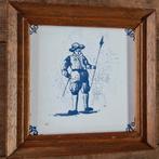 vintage tegeltje in houten lijstje, Ophalen