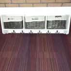 Kapstok met mandjes en jas haken, Huis en Inrichting, Wandkapstok, Ophalen of Verzenden, Zo goed als nieuw, Minder dan 100 cm