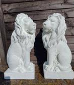 set tuinbeelden leeuw, Ophalen, Nieuw, Kunststof, Dierenbeeld