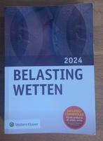 Belastingwetten 2024 – Wolters Kluwer – wettenbundel, Ophalen of Verzenden, Beta, Zo goed als nieuw, HBO