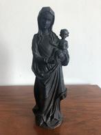 Mariabeeldje, gietijzer. 24 cm., Antiek en Kunst, Ophalen of Verzenden