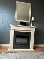 Faber sfeervolle  elektrische haard met schouw, Ophalen, Zo goed als nieuw, Vrijstaande haard, Elektrische haard