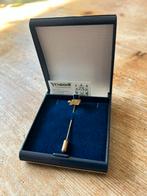 Gouden FNV Speldje met Briljant in Originele Doos, Ophalen of Verzenden, Gebruikt, Speldje of Pin