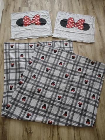 Prachtig grijs tweepersoons Minnie Mouse dekbedovertrek. beschikbaar voor biedingen