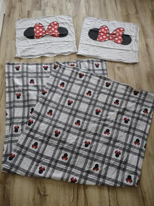 Prachtig grijs tweepersoons Minnie Mouse dekbedovertrek., Verzamelen, Disney, Zo goed als nieuw, Overige typen, Mickey Mouse, Ophalen of Verzenden