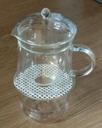 theepot Spiegelau2, dubbelwandig met warmer, volgnr 56, Huis en Inrichting, Keuken | Servies, Overige typen, Ophalen of Verzenden
