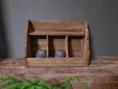 teakhout gruttersbak keukenrol grutterskastje tissuebox, Huis en Inrichting, Woonaccessoires | Overige, Nieuw, Ophalen of Verzenden