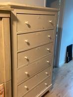 Antieke ladekast, Huis en Inrichting, Kasten | Ladekasten, Ophalen, Gebruikt, 100 tot 150 cm, 5 laden of meer
