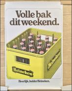 60x40xcm HEINEKEN Volle Bak Retro Bier PubPoster, Verzenden, Nieuw, Overige typen, Heineken