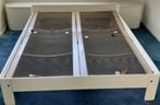 Auping Auronde bed, compleet, ombouw  handverstelbare bodems, Gebruikt, Wit, Tweepersoons, Ophalen of Verzenden
