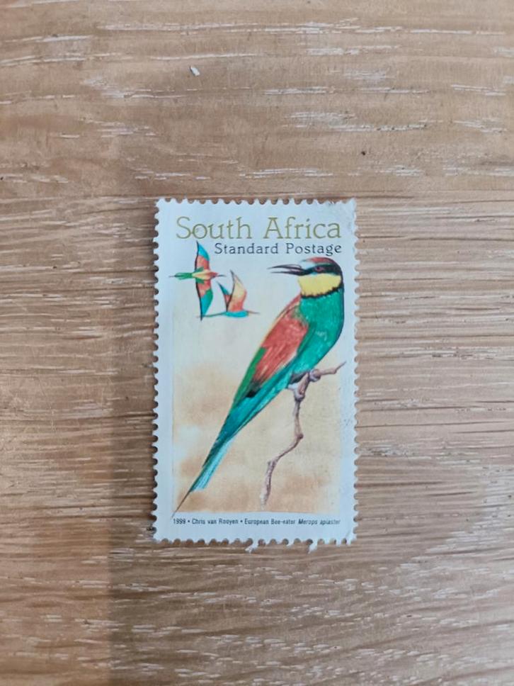 Zuid-Afrikaanse postzegel - Europese Bijeneter, Postzegels en Munten, Postzegels | Nederland, Postfris, Na 1940, Ophalen of Verzenden