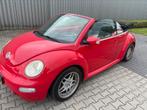 Volkswagen Beetle (Kever) Beetle 2003 Rood Cabrio., Stoelverwarming, 74 pk, Beetle (Kever), 4 stoelen