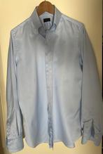 Finamore 1925 Lichtblauw Overhemd Maat 42, Kleding | Heren, Overhemden, Ophalen of Verzenden, Zo goed als nieuw, Finamore 1925 di Napoli