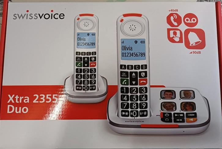 Senioren telefoon, Telecommunicatie, Vaste telefoons | Handsets en Draadloos, Zo goed als nieuw, 1 handset, Ophalen