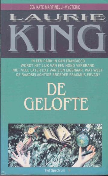 Laurie King - De gelofte beschikbaar voor biedingen