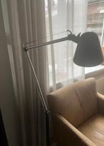 Staande IKEA lamp zwart, Huis en Inrichting, Lampen | Vloerlampen, Ophalen, Gebruikt, Metaal, 150 tot 200 cm