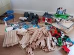 Grote houten rails met extra's, Kinderen en Baby's, Speelgoed | Houten speelgoed, Ophalen of Verzenden, Zo goed als nieuw, Overige typen