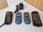 2 x Siemens M35 Mobiele Telefoons + Lader en Leren Hoesjes, Telecommunicatie, Mobiele telefoons | Siemens, Gebruikt, Klassiek of Candybar