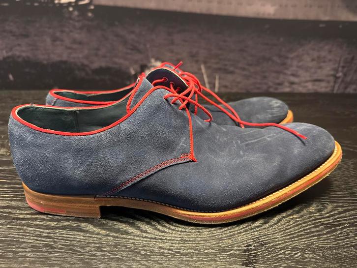 Barker Creative collectie, blauw, maat 48, Kleding | Heren, Schoenen, Gedragen, Veterschoenen, Blauw, Ophalen of Verzenden