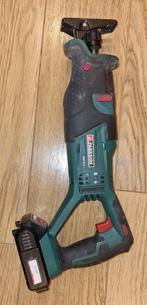 Parkside 18 volt Reciprozaag, Doe-het-zelf en Verbouw, Gereedschap | Zaagmachines, Ophalen of Verzenden, Gebruikt, Reciprozaag