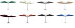 Zweefparasol dubbel parasol 250x250cm div kleuren GRTS BZRGD, Tuin en Terras, Nieuw, Zweefparasol, Verzenden, 3 tot 4 meter