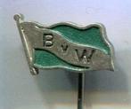 B.V.W. zilverkleurig rederij vlag speldje ( U_433 ), Verzamelen, Speldjes, Pins en Buttons, Verzenden, Nieuw, Transport, Speldje of Pin