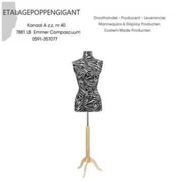 Nieuwe Collectie Paspoppen met Zebra Print div. Modellen EPG beschikbaar voor biedingen