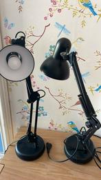 Bureaulamp / Zwarte bureaulampjes, Ophalen, Zo goed als nieuw, Minder dan 50 cm