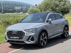 Audi Q3 Sportback 45 TFSI e 245 Pk S-Line Nardo Pano Camera, Automaat, Gebruikt, Zwart, 4 cilinders