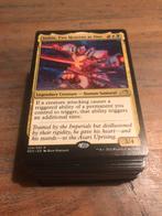 Mtg commander deck isshin, Ophalen of Verzenden, Zo goed als nieuw, Speeldeck