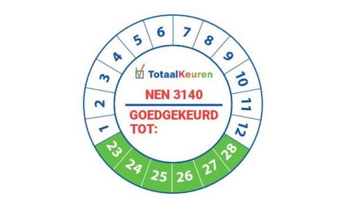 voor al uw gereedschap keuringen, Doe-het-zelf en Verbouw, Gereedschap | Handgereedschap, Zo goed als nieuw, Ophalen