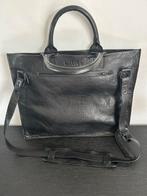 Kollekt. Leren Laptop Tas.  42/35., Sieraden, Tassen en Uiterlijk, Tassen | Reistassen en Weekendtassen, 40 tot 60 cm, Zwart, Ophalen of Verzenden