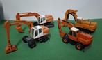 Atlas graafmachines Conrad en NZG 1/50, Hobby en Vrije tijd, Modelauto's | 1:50, Ophalen of Verzenden, Gebruikt, Hijskraan, Tractor of Landbouw