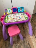 VTech Speel- en Leertafel - Compleet!, Ophalen of Verzenden, Gebruikt, Taal en Lezen, Met licht