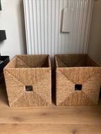 Ikea KNIPSA manden 2 stuks, Huis en Inrichting, Ophalen, Zo goed als nieuw, Riet