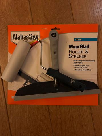 Alabastine muurglad roller en strijker beschikbaar voor biedingen