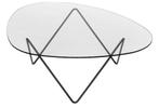 Gubi pedrera salontafel, Huis en Inrichting, Tafels | Salontafels, Ophalen, 50 tot 100 cm, Zo goed als nieuw, Glas