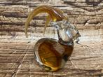 Beeld glazen moeflon schaap Murano stijl., Antiek en Kunst, Ophalen of Verzenden