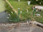 Metalen sierhekwerk met poort 9 meter, Tuin en Terras, Ophalen, Nieuw, IJzer