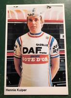 Kaart Hennie Kuiper DAF-ploeg wielrennen, Verzamelen, Spelerskaart, Ophalen of Verzenden, Zo goed als nieuw