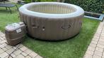Intex Jacuzzi 4 pers., afdekzeil., Tuin en Terras, Bubbelbaden en Hottubs, Ophalen, Gebruikt, Filter, Opblaasbaar